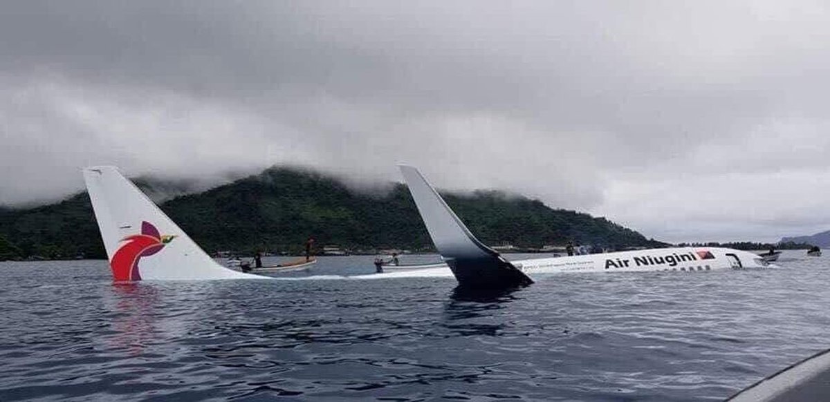 Air Niugini Boeing 737-800 (P2-PXE) overran on landing Chuuk Airport, Micronesia and ended up in a lagoon. Staying afloat, 36 passengers and 11 crew on flight PX73 from Pohnpei were able to evacuate and were rescued by boats. 