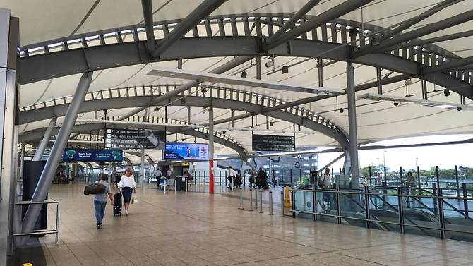 BrisbaneAirport : A man has been arrested, according to Queensland Police    