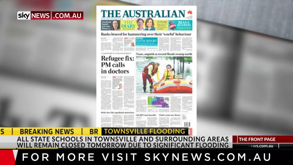 .@GideonCRozner on Townsville flooding: So far it seems like the preparedness measures are working, and let's hope they continue to do so.   