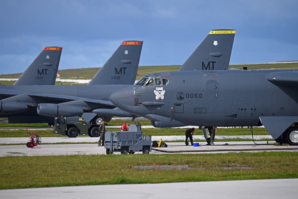 U.S. Air Force deploys Minot's B-52 Stratofortresses to Guam