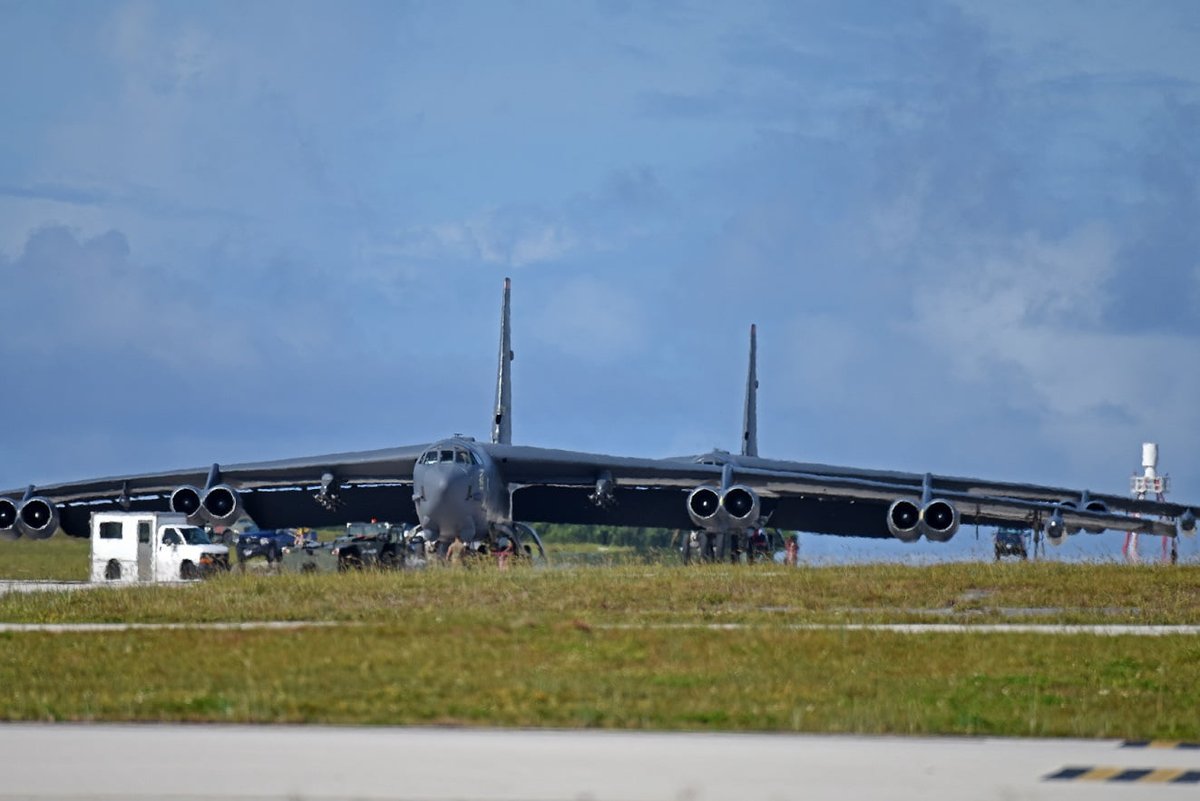 U.S. Air Force deploys Minot's B-52 Stratofortresses to Guam