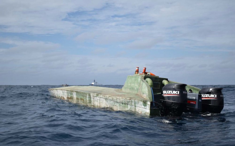 The @USGC Cutter Midgett interdicted a low-profile go-fast vessel and seized more than 2,100 lbs of cocaine. The Midgett was en route to its future homeport in Honolulu where it's scheduled for commissioning Aug. 24.