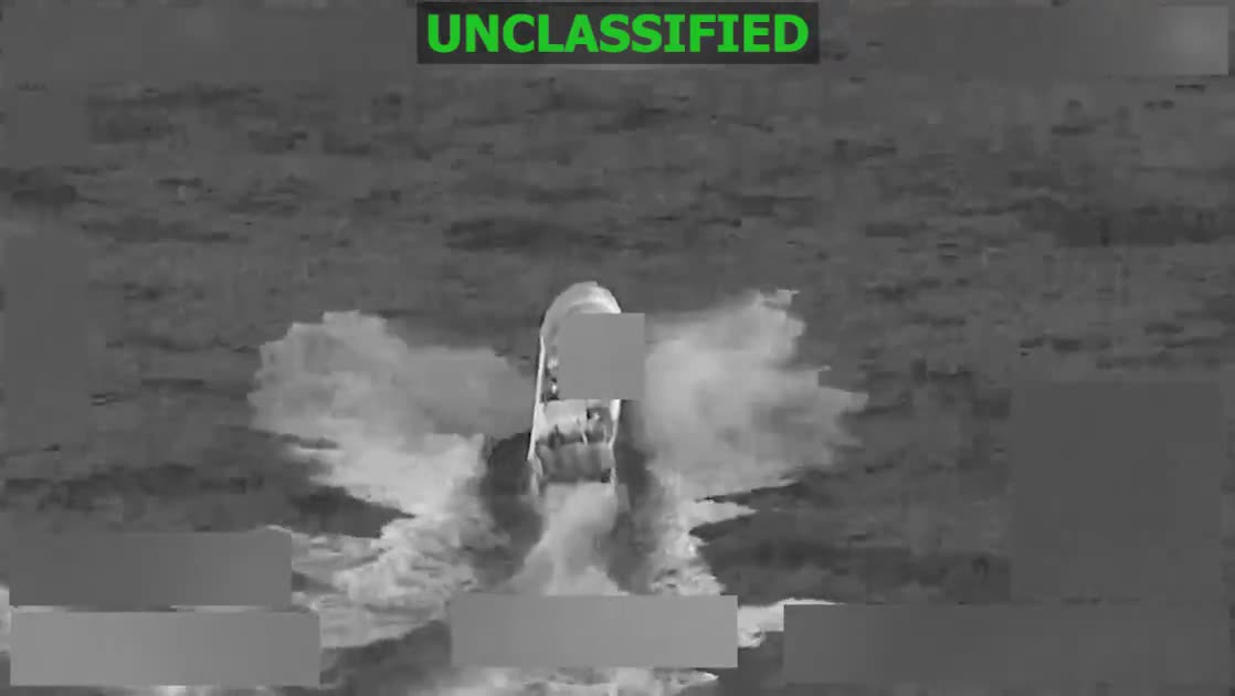 SOUTHCOM: On Feb. 5, at the direction of SOUTHCOM Commander Gen. Francis L. Donovan, Joint Task Force Southern Spear conducted a lethal kinetic strike on a vessel operated by Designated Terrorist Organizations. Intelligence confirmed the vessel was transiting along known narco-trafficking routes in the Eastern Pacific and was engaged in narco-trafficking operations. Two narco-terrorists were killed during this action. No U.S. military forces were harmed.